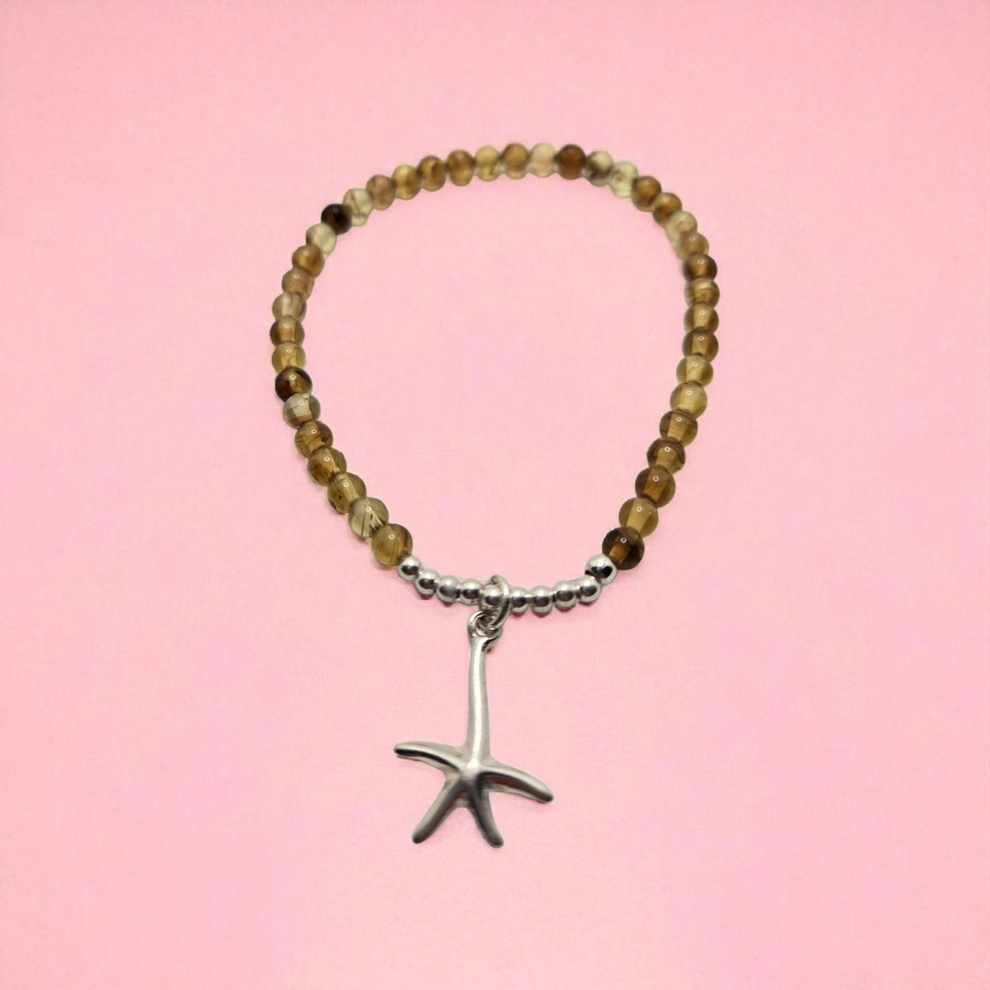 Starfish Amber Bracelet