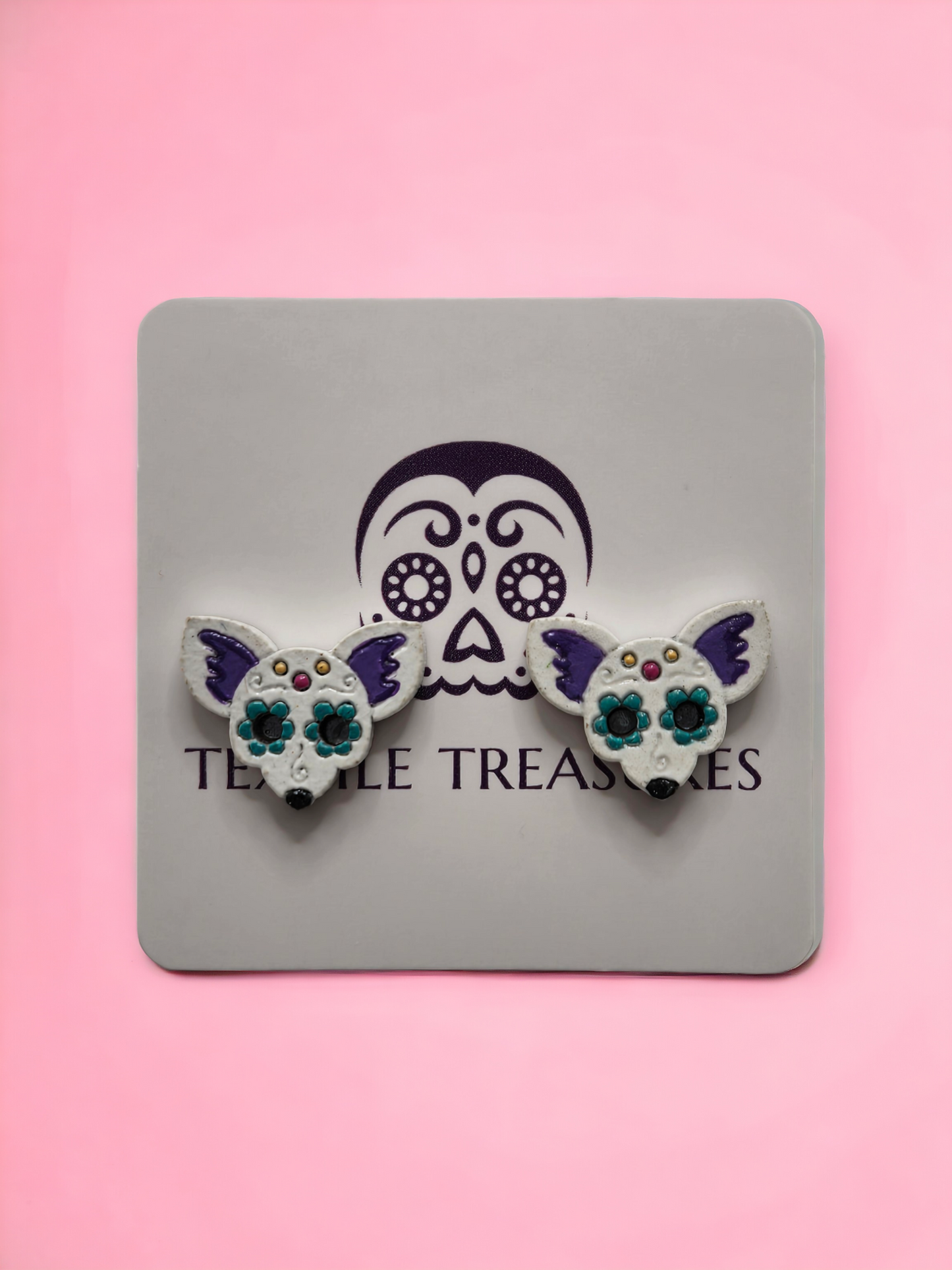 Wolf Alebrije Earrings