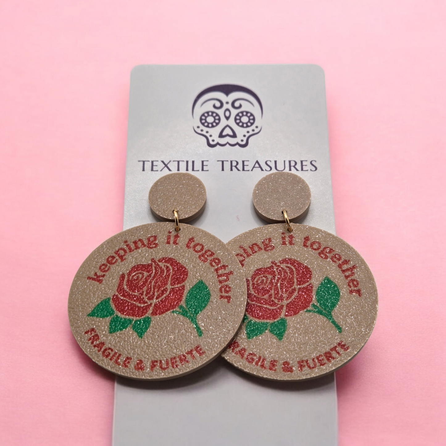 Mazapan Earrings