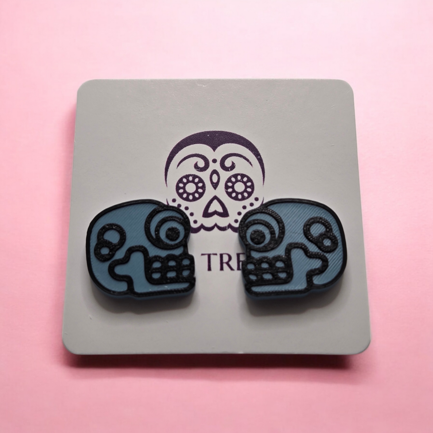 Calavera Studs