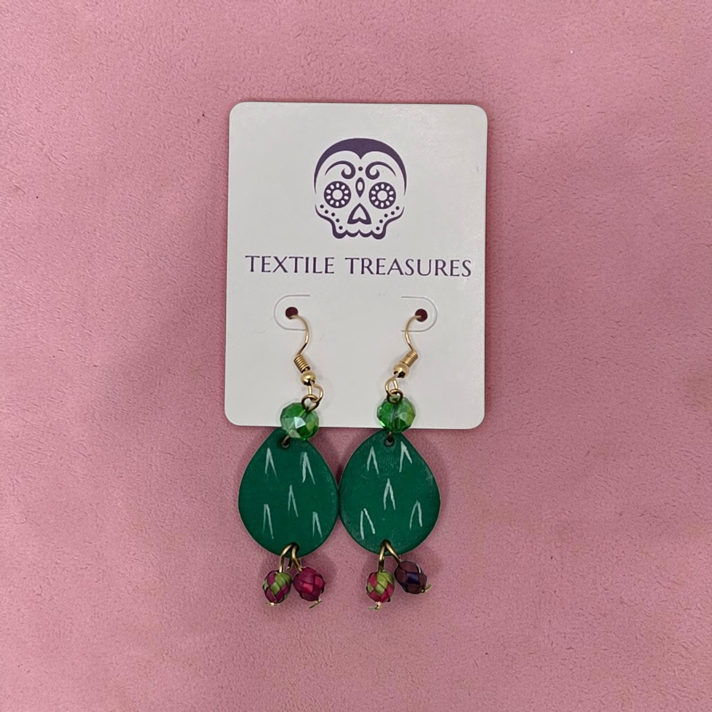 Nopales Earrings