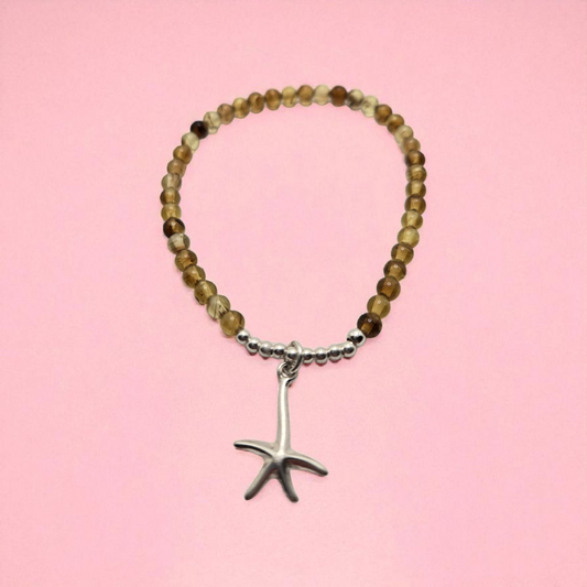 Starfish Amber Bracelet