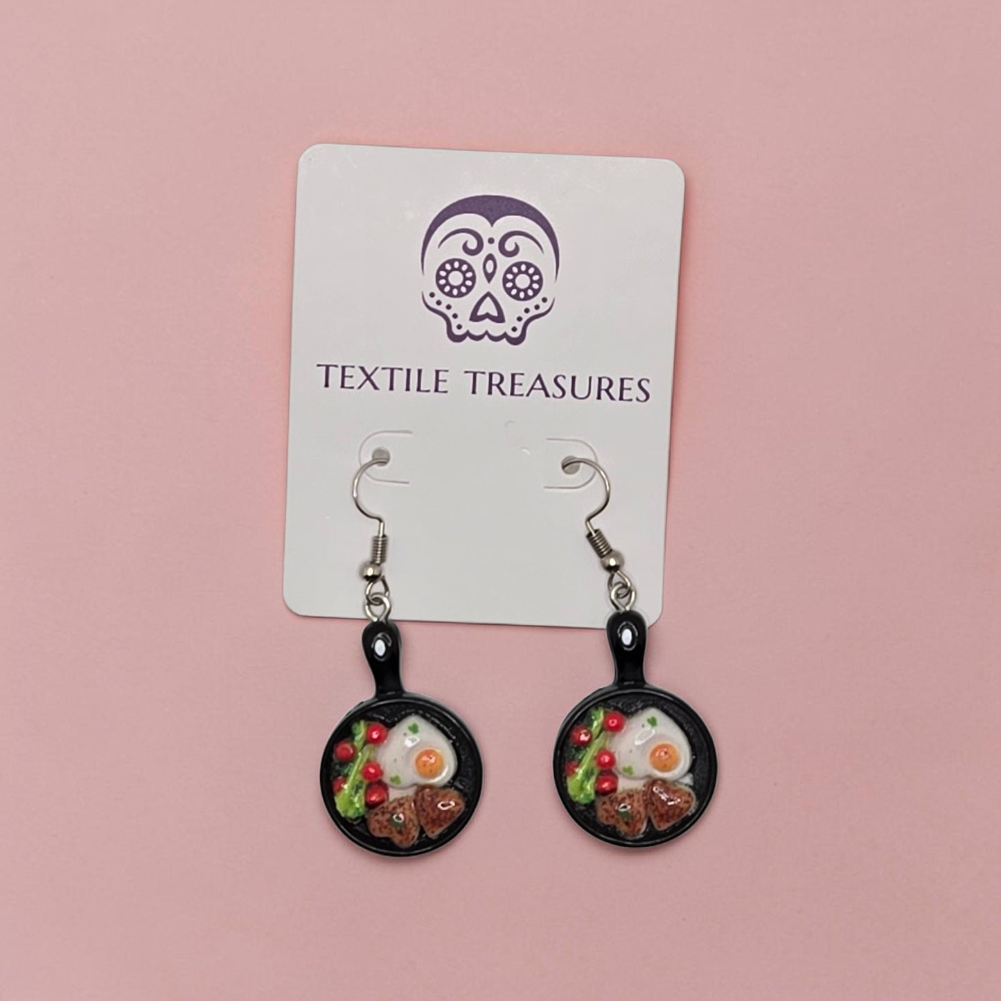Breakfast Plate Earrings
