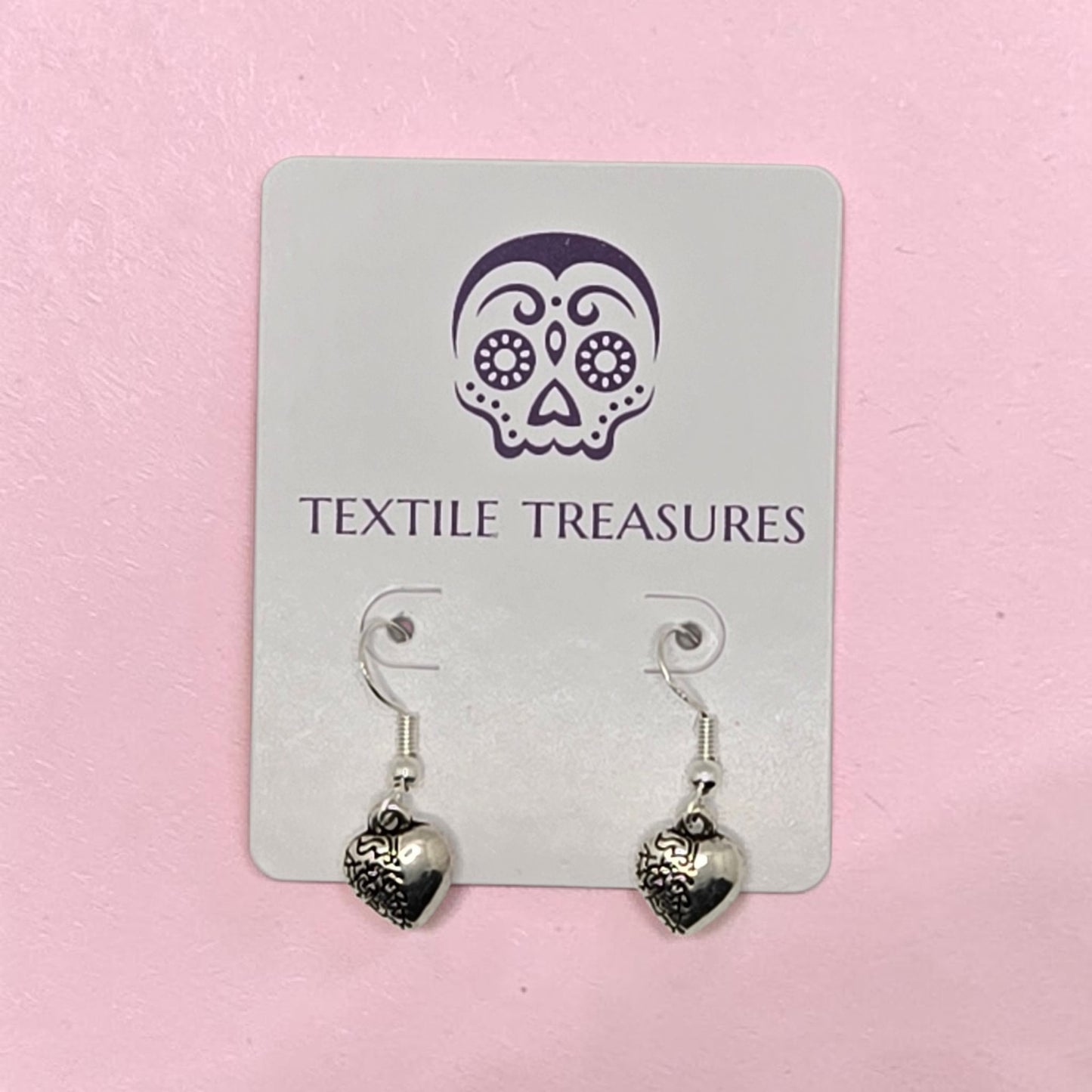 Corazón de Plata Earrings