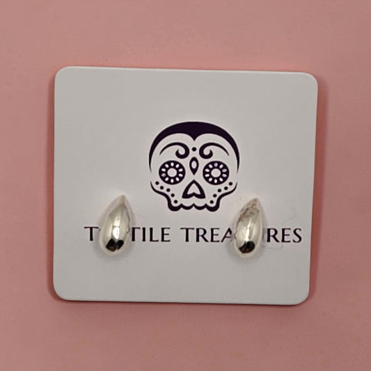 Classic Silver Drop Earrings