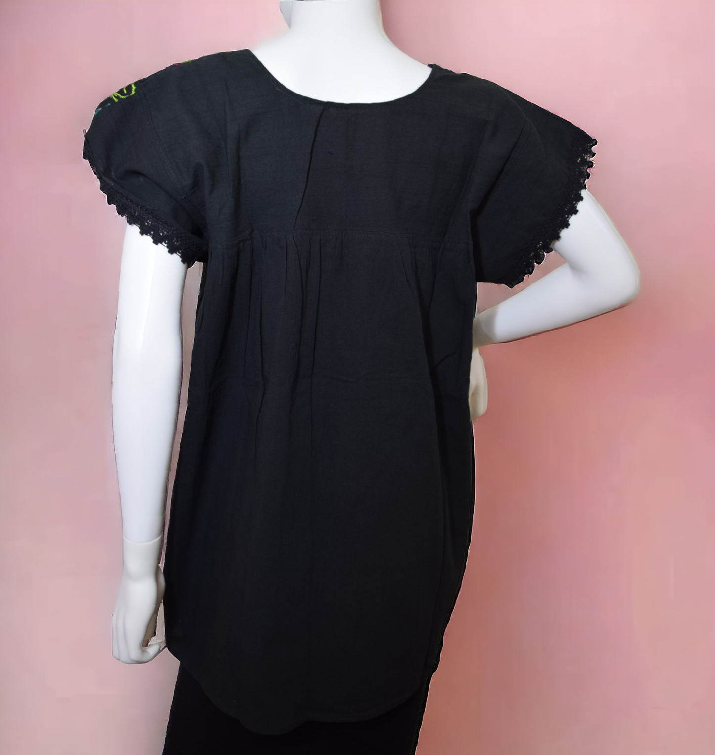 Black Blouse flowers
